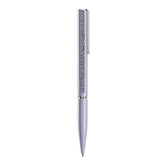 Crystal Shimmer Glide ballpoint pen, Purple, Purple lacquered, Chrome plated